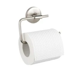 Wenko Toilettenpapierhalter Cuba Zinkdruckguss 13.5 X 9.5 X 4 Cm Matt -Badezimmerbedarf Geschäft 02026 sb freisteller de 01