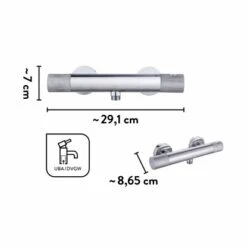 Baliv Thermostat-Duscharmatur DU-2060 Chrom -Badezimmerbedarf Geschäft 048122122190 VM01 281021 L