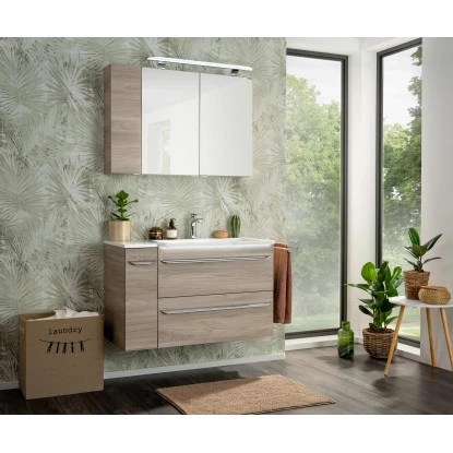 Fackelmann Marmor-Waschbecken 100 Cm Luxor Rechts 4 Fackelmann Marmor-Waschbecken 100 Cm Luxor Rechts – Bild 2