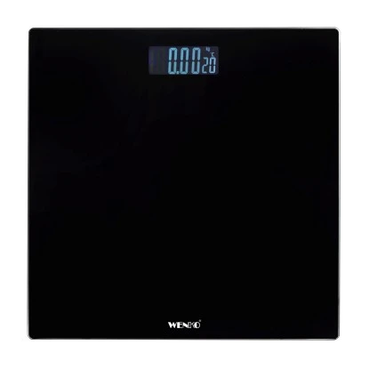 Wenko Personenwaage LCD Schwarz Glas 28 X 2.2 X 28 Cm Schwarz 8 Wenko Personenwaage LCD Schwarz Glas 28 X 2.2 X 28 Cm Schwarz – Bild 6