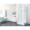 Baliv Komplettdusche DUK-85.110KE 85 Cm X 85 Cm Silber Matt -Badezimmerbedarf Geschäft 110935 AB01 190221 L RET01