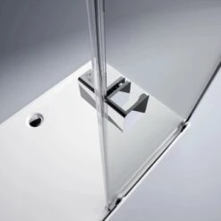 Hüppe Xtensa Pure Walk In Gleittür 1-teilig Linksbefestigung 160-180 Cm X 200 Cm -Badezimmerbedarf Geschäft 159157 XtensaGriff 1