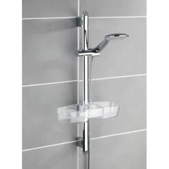 Wenko Duschstangencaddy Regal Premium -Badezimmerbedarf Geschäft 164006 1068 8