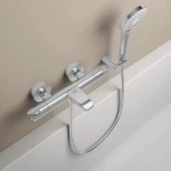 Ideal Standard Badethermostat Ceratherm T50 Aufputz Chrom -Badezimmerbedarf Geschäft 189337 3049 10