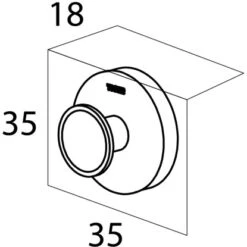 Tiger Haken Urban Klein Schwarz -Badezimmerbedarf Geschäft 2324 4621 4008911317053 12