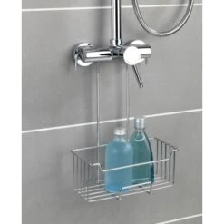 Wenko Duschcaddy Milo Edelstahl -Badezimmerbedarf Geschäft 23499100 sb ambiente de 01