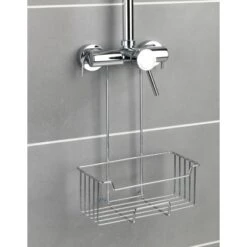 Wenko Duschcaddy Milo Edelstahl -Badezimmerbedarf Geschäft 23499100 sb ambiente de 02