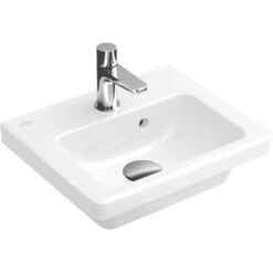 Villeroy & Boch Handwaschbecken Subway 2.0 37 Cm Alpinweiß Mit Hahnloch