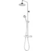 Schulte ExpressPlus Duschsystem Rain III Mit Thermostat Verchromt -Badezimmerbedarf Geschäft 245103 2053 1