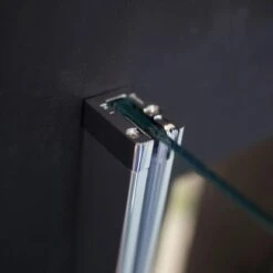 Breuer Seitenwand Für Schiebetür Panorama Chrom Klarglas 90 Cm -Badezimmerbedarf Geschäft 260816 2570 3484 2