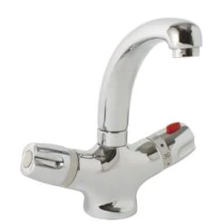 AquaSu Thermostatarmatur Sopotherm Für Waschtisch Chrom