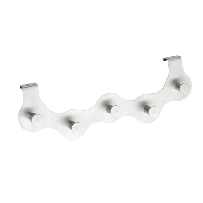 Wenko Türgarderobe Garda Edelstahl Matt 3 Wenko Türgarderobe Garda Edelstahl Matt