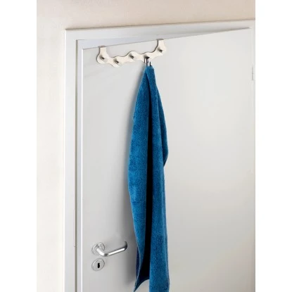 Wenko Türgarderobe Garda Edelstahl Matt 5 Wenko Türgarderobe Garda Edelstahl Matt – Bild 3