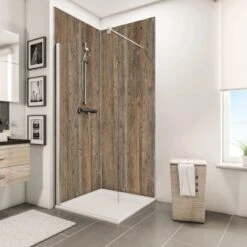 Schulte DecoDesign Duschrückwand Dekor Altholz Nordsee 255 X 150 Cm -Badezimmerbedarf Geschäft 32020 2053 4060991009327 7