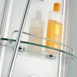 Schulte Komplettduschkabine Korfu II Alu-Natur Hellgrün 89x89x202 Cm -Badezimmerbedarf Geschäft 32020 2053 4060991009983 9 1