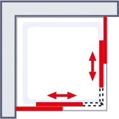 Schulte ExpressPlus Eckeinstieg 4-tlg. Kristall/Trend Chromoptik 90x90x185cm 12 Schulte ExpressPlus Eckeinstieg 4-tlg. Kristall/Trend Chromoptik 90x90x185cm -Badezimmerbedarf Geschäft 32020 2053 4060991038174 6