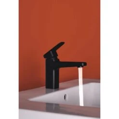 Ideal Standard Waschtischarmatur Ceraplan H90 Ohne Ablaufgarnitur Schwarz Matt -Badezimmerbedarf Geschäft 3800861116752 3049 AB 05