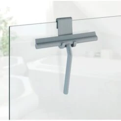 Wenko Badezimmerwischer Mola Silikon Grau -Badezimmerbedarf Geschäft 38149478 sb ambiente de 01