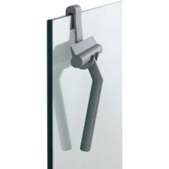 Wenko Badezimmerwischer Mola Silikon Grau -Badezimmerbedarf Geschäft 38149478 sb ambiente de 02