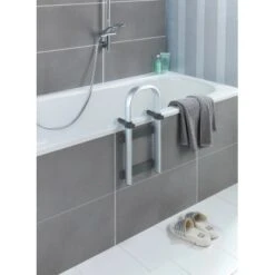 Wenko Badewannen-Einstiegshilfe Secura Premium Aluminium -Badezimmerbedarf Geschäft 38246535 sb ambiente de 04