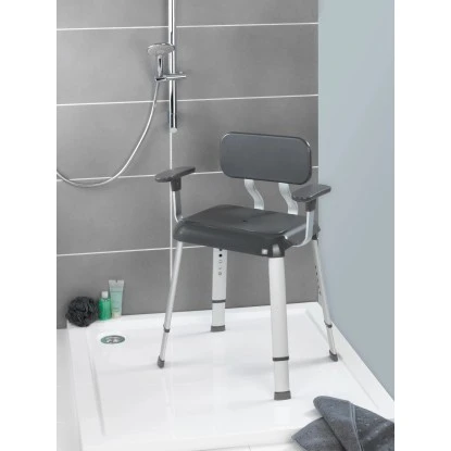 Wenko Rückenlehne Secura Premium Anthrazit 10 Wenko Rückenlehne Secura Premium Anthrazit – Bild 8