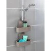Wenko Duschcaddy Barcelona Taupe Kunststoff (TPE), 26 X 24 X 9 Cm Taupe