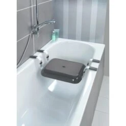 Wenko Badewannensitz Secura Premium Polypropylen 74 X 15.5 X 36 Cm Anthrazit