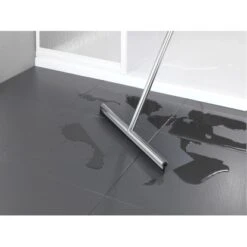 Wenko Edelstahl Boden-und Fensterwischer Rosole Edelstahl 40 X 133 X 3 Cm Glänze -Badezimmerbedarf Geschäft 38266496 sb ambiente de 06