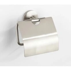 Wenko Toilettenpapierhalter Mit Deckel Cuba Zinkdruckguss, 13.5 X 13.5 X 4 Cm -Badezimmerbedarf Geschäft 38290552 sb ambiente de 02