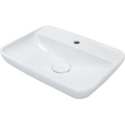 Fackelmann Aufsatz-Waschbecken 60 Cm Hype 2.0 Weiß