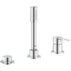 Grohe 3-Loch-Einhand-Wannenkombination Lineare Chrom