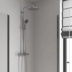 Grohe QuickFix Duschsystem Vitalio Start 250 Mit Thermostat Für Die Wandmontage -Badezimmerbedarf Geschäft 4005176580642 26677000 4