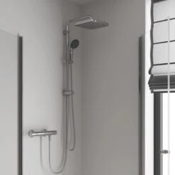 Grohe QuickFix Duschgarnitur Vitalio Start 250 Cube Mit Umsteller Wandmontage -Badezimmerbedarf Geschäft 4005176580857 26698000 4