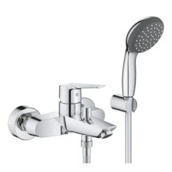 Grohe QuickFix Badewannenarmatur Start Mit Brause Für Die Wandmontage