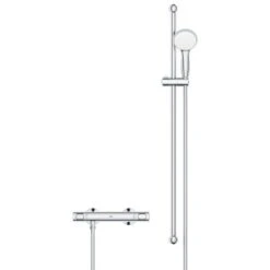 Grohe QuickFix Thermostat-Brausebatterie 1/2" Mit Brausegarnitur 900mm -Badezimmerbedarf Geschäft 4005176684425 3