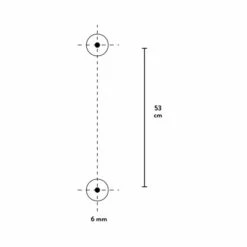 Baliv Brausestange DST-50.01, 58 Cm Verchromt 9 Baliv Brausestange DST-50.01, 58 Cm Verchromt -Badezimmerbedarf Geschäft 4007873312373 WEB01 260521