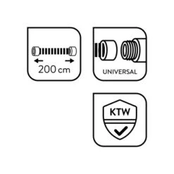 Baliv Bidet-Handbrauseset HBR-30.290 Verchromt -Badezimmerbedarf Geschäft 4007873320392 WEB03 260521