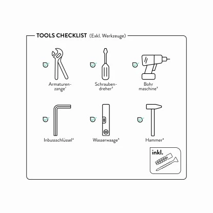 Baliv Überkopfbrause-Set KBS-22.21 Edelstahloptik 12 Baliv Überkopfbrause-Set KBS-22.21 Edelstahloptik – Bild 10
