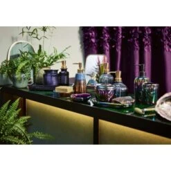 Baliv Dark Wonder Trend Duschvorhang Polyester Violett -Badezimmerbedarf Geschäft 4007873433955 AB04 040822