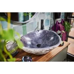 Baliv Dark Wonder Trend Aufbewahrungskörbe Flechtoptik Violett -Badezimmerbedarf Geschäft 4007873435027 AB05 040822