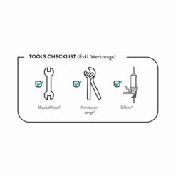 Baliv Aufsatzwaschbecken WBA-7295 Ø 40 Cm -Badezimmerbedarf Geschäft 4007873435522 50