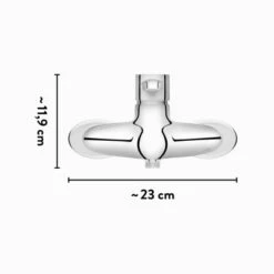 Baliv Duscharmatur DU-5120 Chrom -Badezimmerbedarf Geschäft 4007874116277 VM01 260521