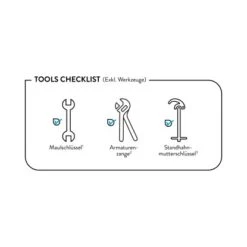 Baliv Waschtischarmatur WT-360 Chrom -Badezimmerbedarf Geschäft 4007874121080 50