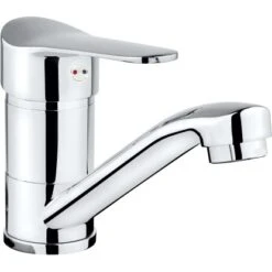 Einhebel-Waschtischarmatur Carsoli Chrom Mit Pop-Up Ventil