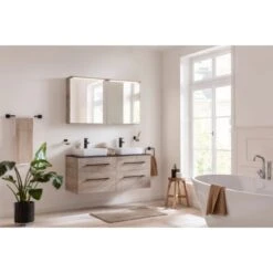 Fackelmann Aufsatzwaschbecken Vaida Keramik 40,5 Cm Weiß -Badezimmerbedarf Geschäft 4008033796996 3254 04