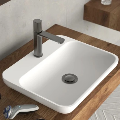 Schütte Waschtischarmatur New York Graphit Matt 10 Schütte Waschtischarmatur New York Graphit Matt – Bild 8