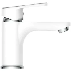 Schütte Waschbeckenarmatur Alaska Chrom-Weiß -Badezimmerbedarf Geschäft 4008431347103 2759 2