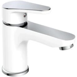 Schütte Waschbeckenarmatur Alaska Chrom-Weiß -Badezimmerbedarf Geschäft 4008431347103 2759 4