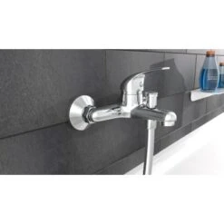 Einhebelmischer-Wannenarmatur Athos Plus Chrom -Badezimmerbedarf Geschäft 4008431413006 2759 3