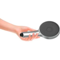 Schütte Design Handbrause Samoa Rain Chrom-Anthrazit -Badezimmerbedarf Geschäft 4008431609508 2759 8